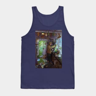 Modern Male Witch Greenhouse Tank Top